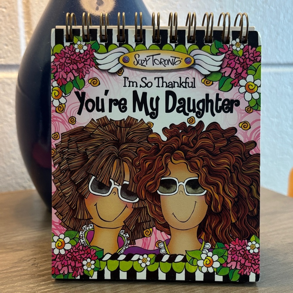 'I'm So Thankful You're My Daughter' Spiral Book